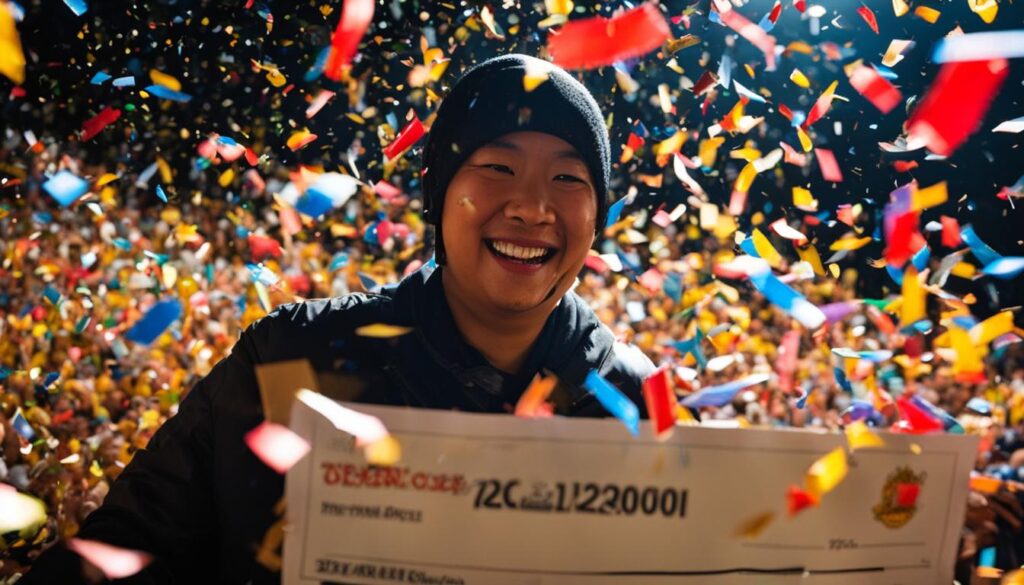 Togel grand prize winner